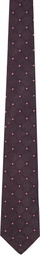 Paul Smith Burgundy Dots Tie