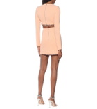 David Koma Embellished cady miniskirt