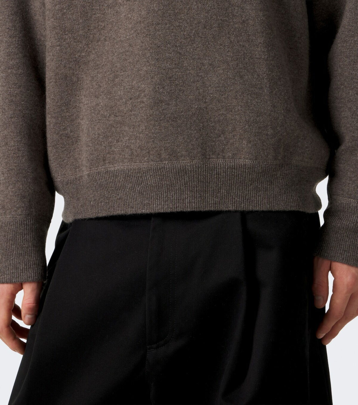 Studio Nicholson Wool and cashmere hoodie