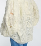 Loewe - Mohair-blend cardigan