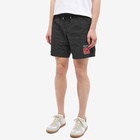 Alexander McQueen Men's 92 Logo Swimshort in Black