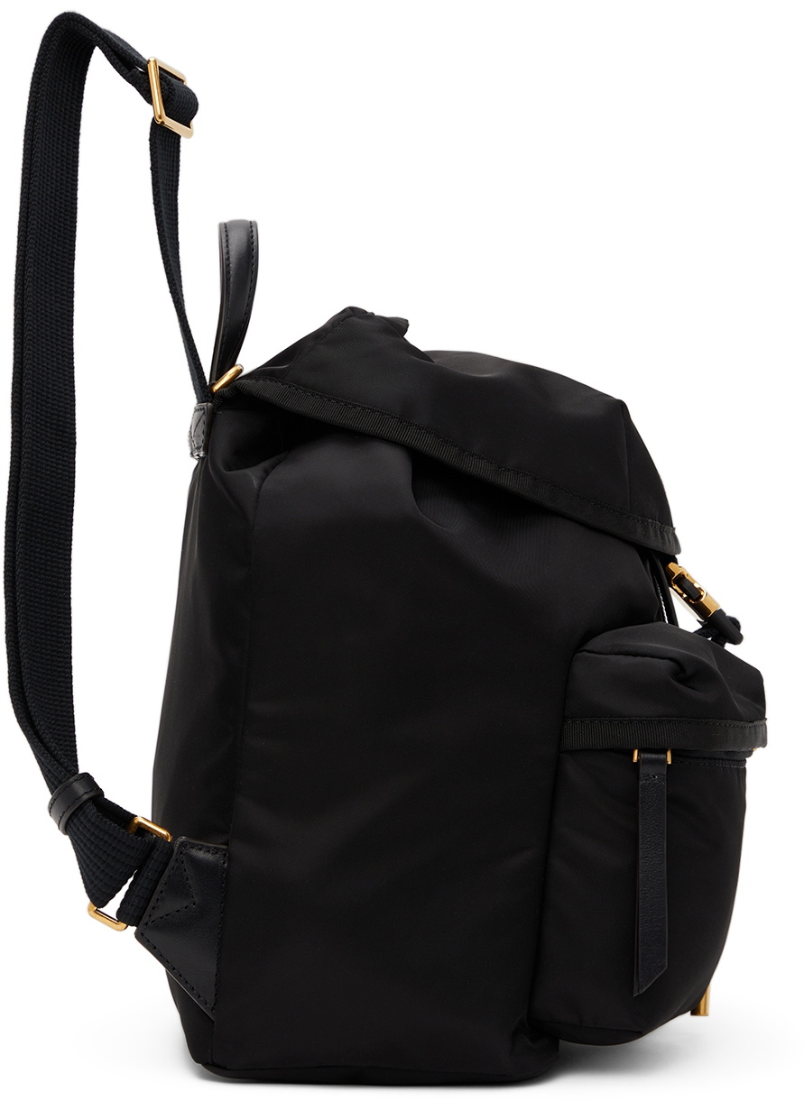 MONCLER black nylon DAUPHINE MINI SINGLE STRAP Backpack Bag at 1stDibs