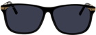 Cartier Black Acetate Santos de Cartier Sunglasses
