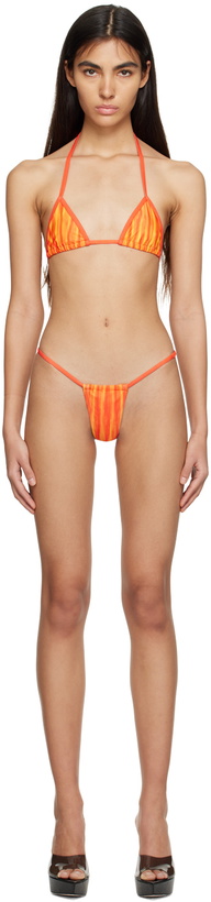 Photo: Raga Malak Orange Trucker Bikini