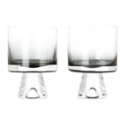 Tom Dixon Black Tank Low Ball Glass Set