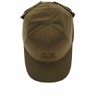 C.P. Company Men's Chrome-R Goggle Cap in Ivy Green