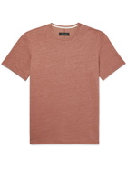 RAG & BONE - Linen and Cotton-Blend Jersey T-Shirt - Pink - L