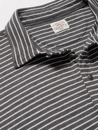 Faherty - Cloud Striped Pima Cotton and Modal-Blend Polo Shirt - Gray