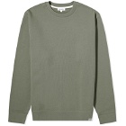 Norse Projects Men's Vagn Slim Organic Crew Sweatshirt in Pewter