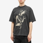 Off-White Men's Martyrdom Skate T-Shirt in Vintage Black