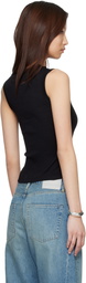 FLORE FLORE Black Esmé Tank Top