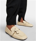 Loewe - Gate leather loafers