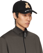 Palm Angels Black 'Bear In Mind' Cap