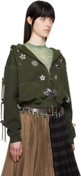 Chopova Lowena Green Dallas Hoodie
