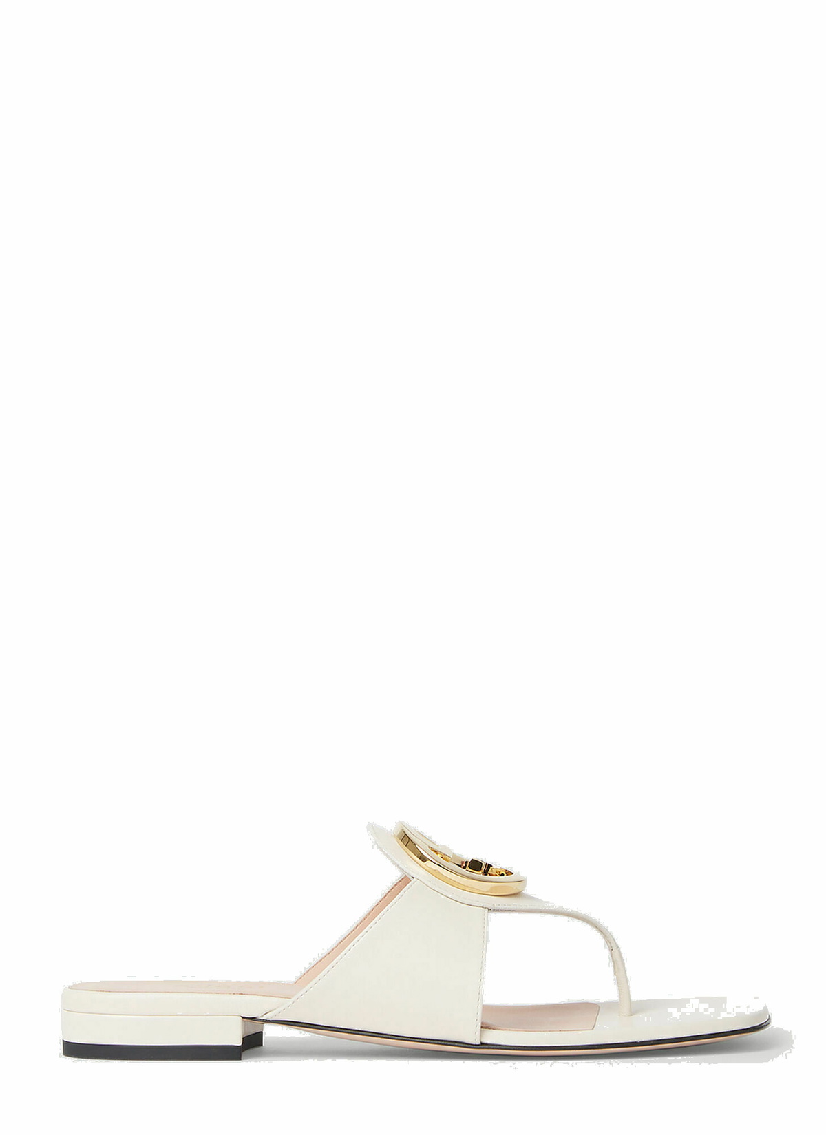 Gucci - Blondie Sandals in Cream Gucci