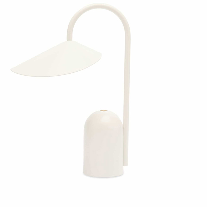 Photo: ferm LIVING Arum Portable Lamp in White 