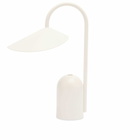 ferm LIVING Arum Portable Lamp in White 