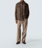 Loro Piana Buxton virgin wool straight pants