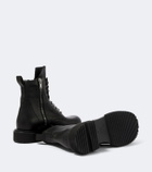 Rick Owens Army Gabe leather combat boots
