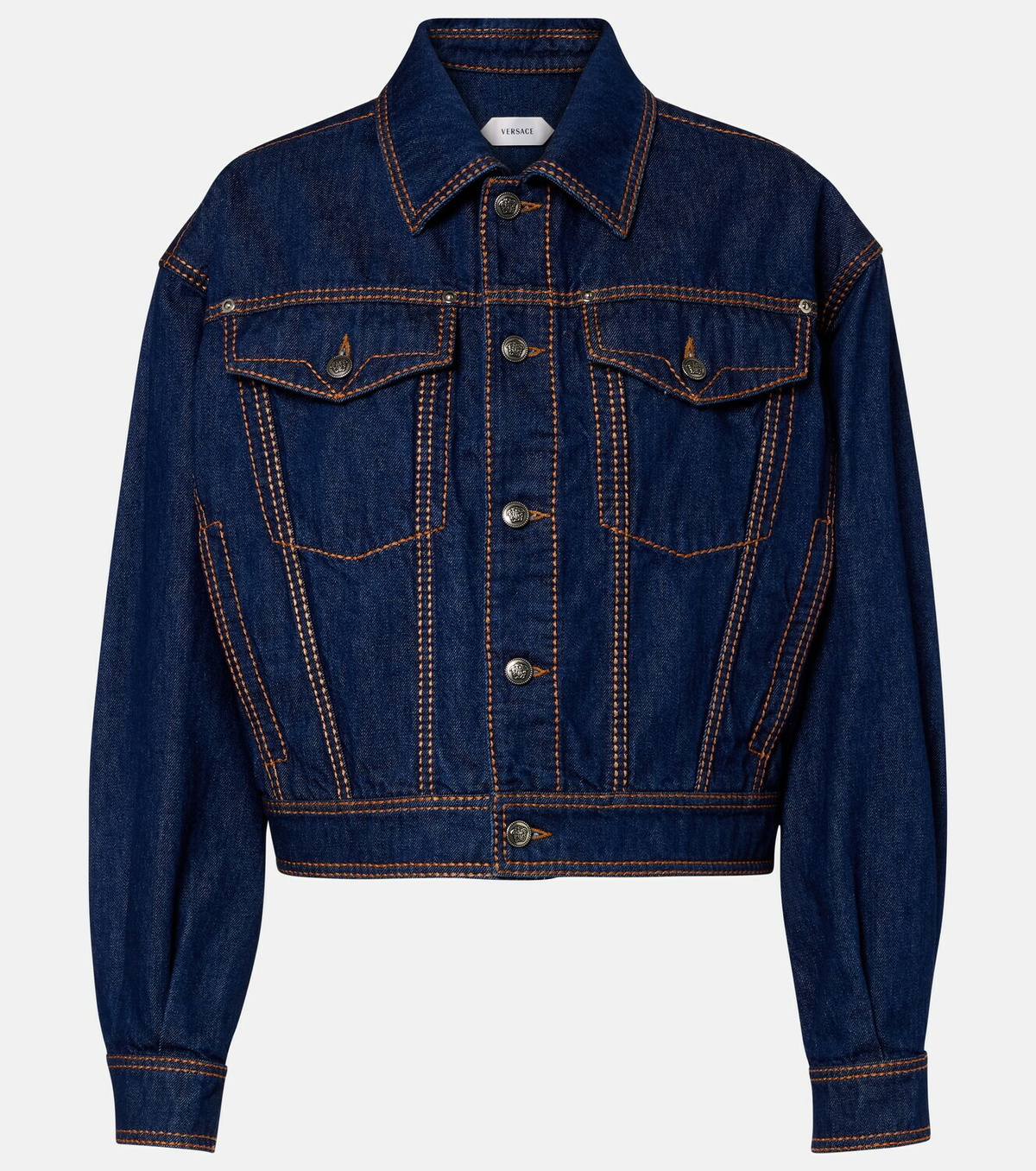 Versace Medusa denim jacket