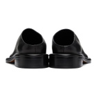 Proenza Schouler Black Leather Pipe Flat Mules