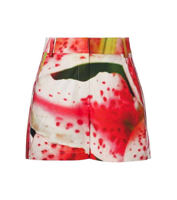 Photo: Tory Burch Cotton-blend cargo shorts