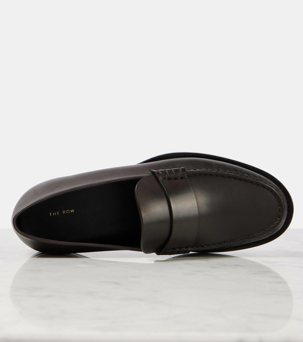 The Row Novus leather loafers The Row