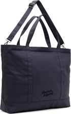 Maison Kitsuné Navy Fox Head XL Tote