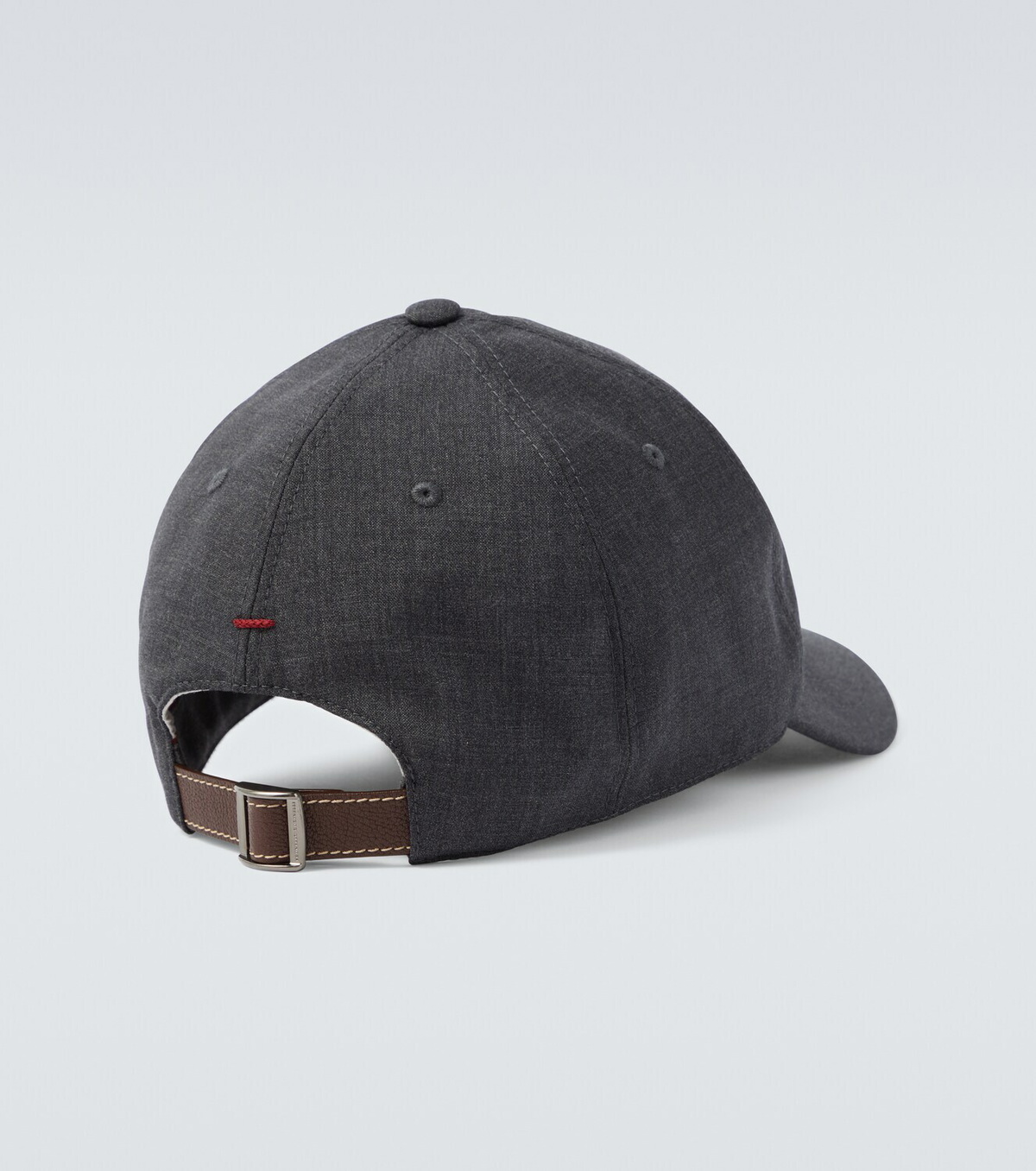 Brunello Cucinelli Logo virgin wool baseball cap