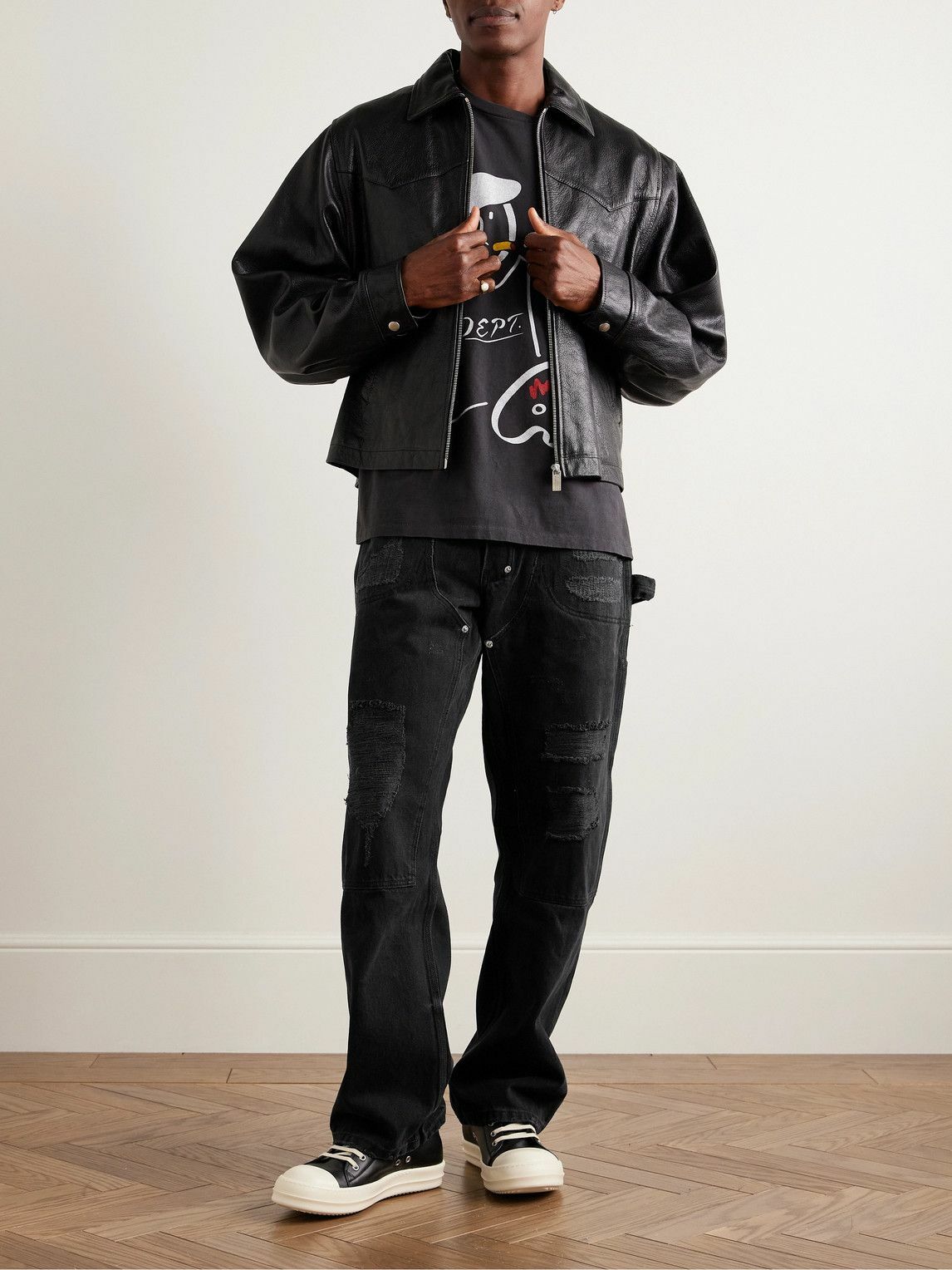 Gallery Dept. - Branko Carpenter Straight-Leg Distressed Jeans