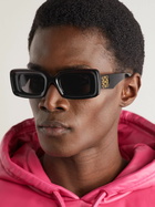 LOEWE - Anagram Rectangular-Frame Acetate Sunglasses