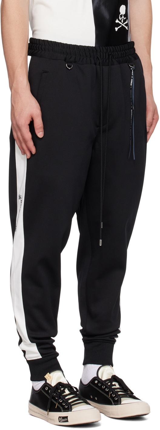 ★韓国の人気★【ANOTHERYOUTH】★Line Track Pants★BLACK★ WOOL/POLYESTER TROPICAL ETHNIC DETAIL HIGH WAIST PANTS – THE