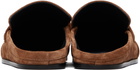 Jil Sander Tan Moc Toe Loafers