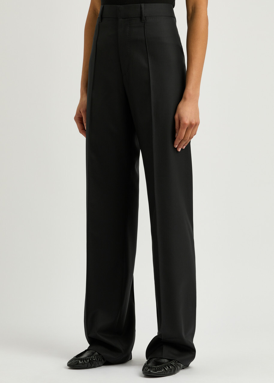 Petar Petrov The Everyman Straight-leg Wool Trousers Black