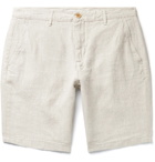 NN07 - Crown Linen Shorts - Neutrals