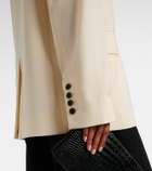 Toteme Distressed wool blazer