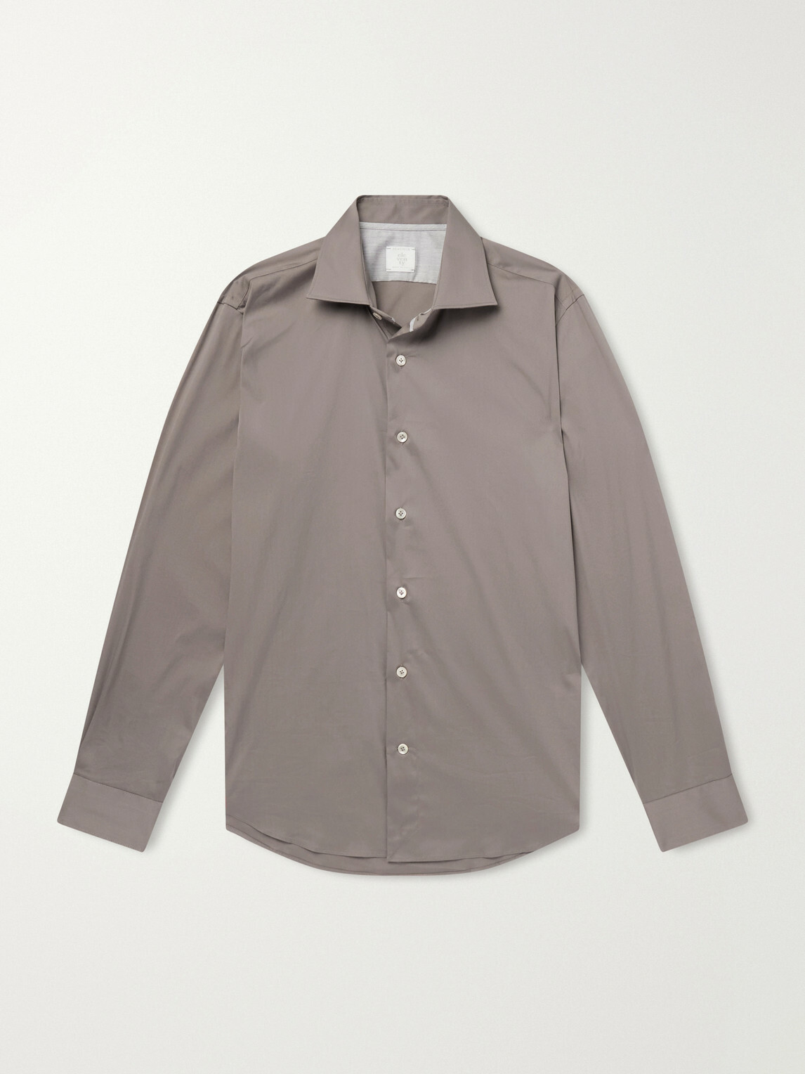 Eleventy - Cotton-Blend Shirt - Green