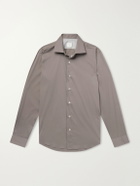 Eleventy - Cotton-Blend Shirt - Green