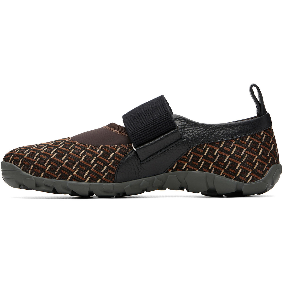 Wales Bonner Brown Jewel Mary Jane Sneakers