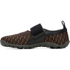Wales Bonner Brown Jewel Mary Jane Sneakers