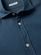 Boglioli - Slim-Fit Twill Shirt - Blue