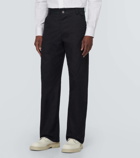 Bottega Veneta Cotton twill straight pants