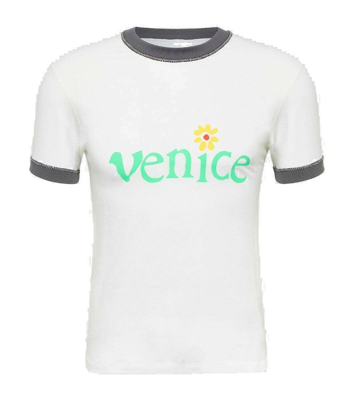 Photo: ERL Venice printed cotton jersey T-shirt