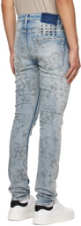 Ksubi Blue Van Winkle Unearthly Jeans