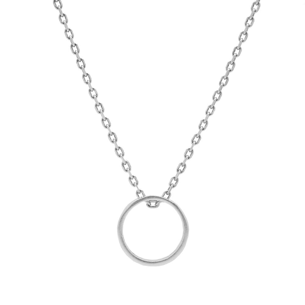 Maison Margiela 11 Logo Band Ring Necklace Maison Margiela