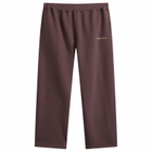 No Problemo Women's Mini Problemo Straight leg Sweatpant in Brown