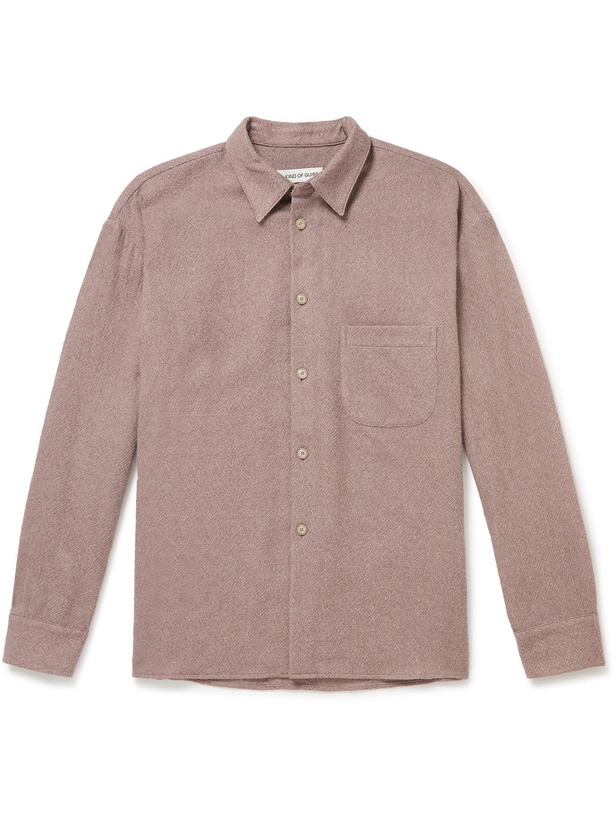 Photo: A Kind Of Guise - Gusto Virgin Wool Shirt - Pink