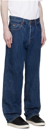 Emporio Armani Navy 5 Pocket Jeans