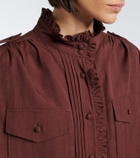 Xu Zhi Ruffled oversized blouse