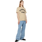Givenchy Beige 'Givenchy Paris' Cotton T-shirt